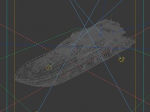 vehicle yacht 15509 Model 3D