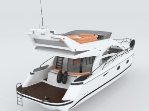 vehicle yacht 15510 3Dモデル