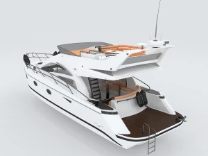 vehicle yacht 15510 3D Model