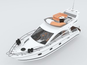 vehicle yacht 15510 3Dモデル