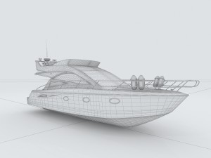 vehicle yacht 15510 3Dモデル