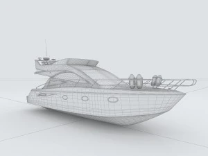 vehicle yacht 15510 3D Model