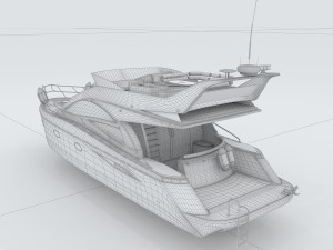 vehicle yacht 15510 3Dモデル