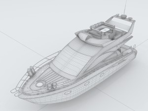vehicle yacht 15510 3Dモデル