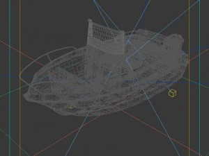 vehicle yacht 15511 3D Model