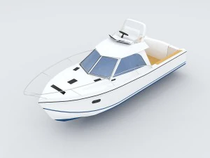 vehicle yacht 35601 3D Model