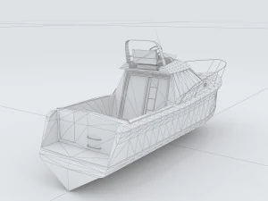 vehicle yacht 35601 3D Model