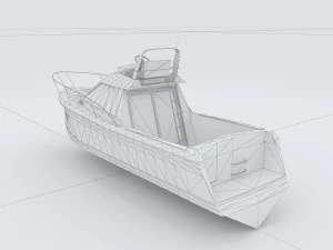 vehicle yacht 35601 3D Model