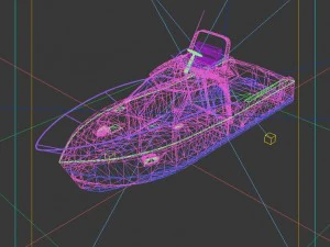 vehicle yacht 35601 3D Model