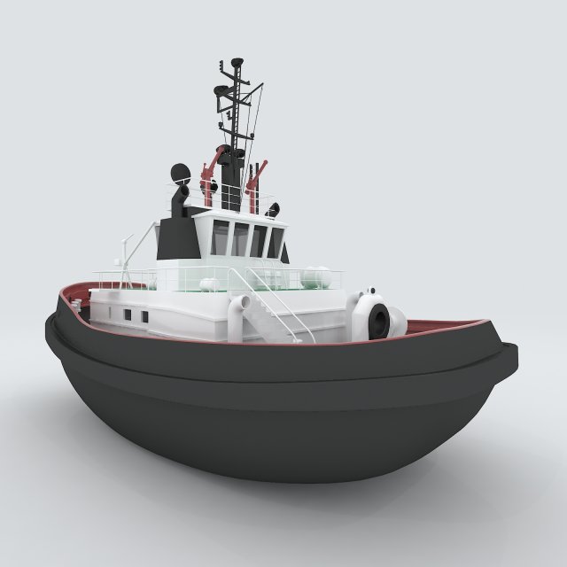vehicle yacht 58527 3D Model .c4d .max .obj .3ds .fbx .stl .blend 