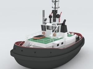 vehicle yacht 58527 3D Model