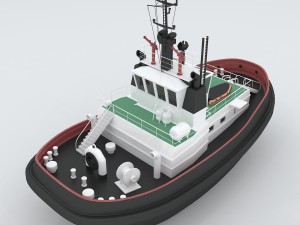 vehicle yacht 58527 3D Model