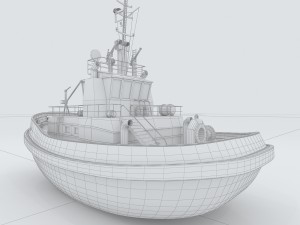 vehicle yacht 58527 3D Model