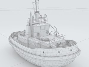 vehicle yacht 58527 3D Model