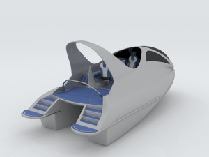 vehicle yacht d1413 Modèle 3D