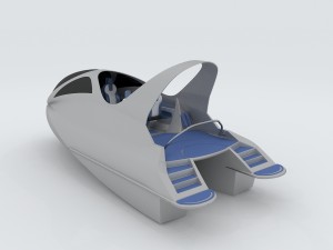 vehicle yacht d1413 Modèle 3D