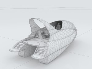 vehicle yacht d1413 Modèle 3D
