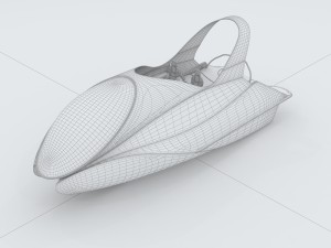 vehicle yacht d1413 Modèle 3D