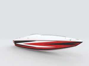 vehicle yacht d1414 3D Model