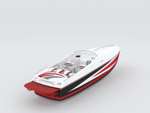 vehicle yacht d1414 3Dモデル