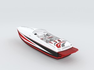 vehicle yacht d1414 3Dモデル