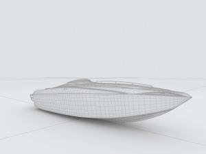 vehicle yacht d1414 3Dモデル