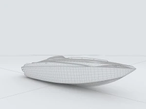 vehicle yacht d1414 3D Model