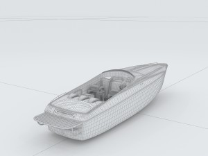 vehicle yacht d1414 3Dモデル