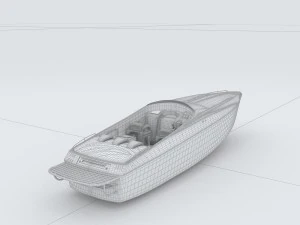 vehicle yacht d1414 3D Model