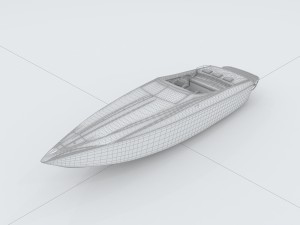 vehicle yacht d1414 3Dモデル
