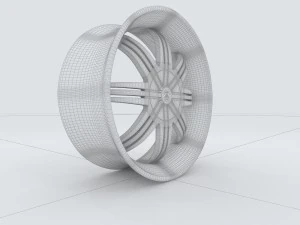vehicles - automobile wheel rims 3D Model