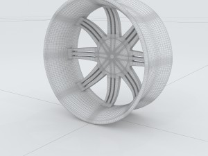 vehicles - automobile wheel rims 3D Model