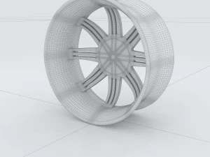 vehicles - automobile wheel rims 3D Model