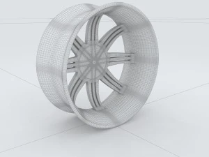 vehicles - automobile wheel rims 3D Model