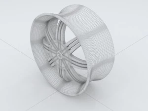 vehicles - automobile wheel rims 3D Model