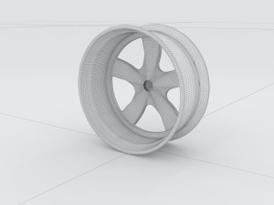 vehicles - automobile wheel rims 01 3D 模型