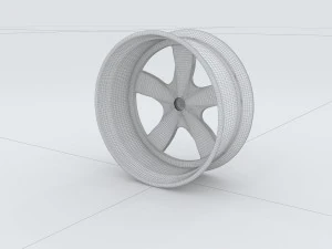 vehicles - automobile wheel rims 01 3D Model