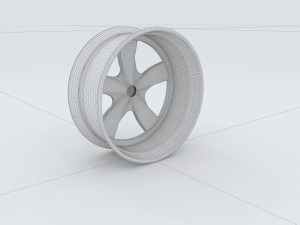 vehicles - automobile wheel rims 01 3D 模型