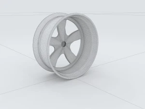 vehicles - automobile wheel rims 01 3D Model