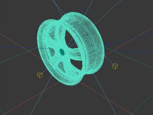 vehicles - automobile wheel rims 01 3D Model
