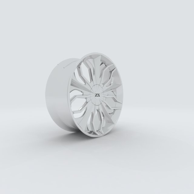 vehicles - automobile wheel rims 02 3D 模型 .c4d .max .obj .3ds .fbx .stl .blend 