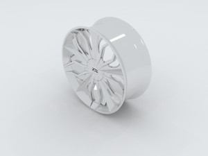 vehicles - automobile wheel rims 02 3D 模型
