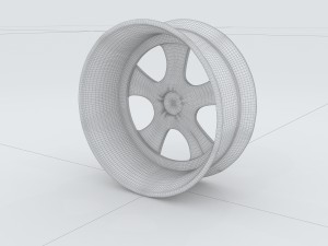 vehicles - automobile wheel rims 03 Modelo 3D