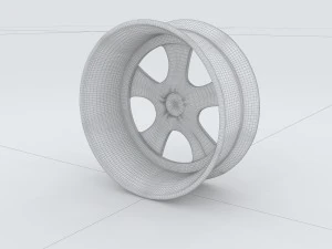 kendaraan - pelek roda mobil 03 Model 3D