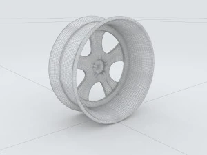 kendaraan - pelek roda mobil 03 Model 3D
