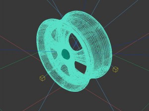 vehicles - automobile wheel rims 03 Modelo 3D