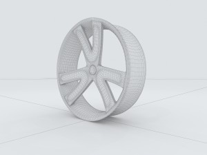 vehicles - automobile wheel rims 04 Modello 3D