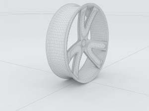 vehicles - automobile wheel rims 04 Modello 3D