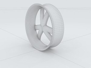 vehicles - automobile wheel rims 04 Modello 3D