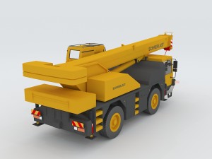 vehicles - crane 3Dモデル